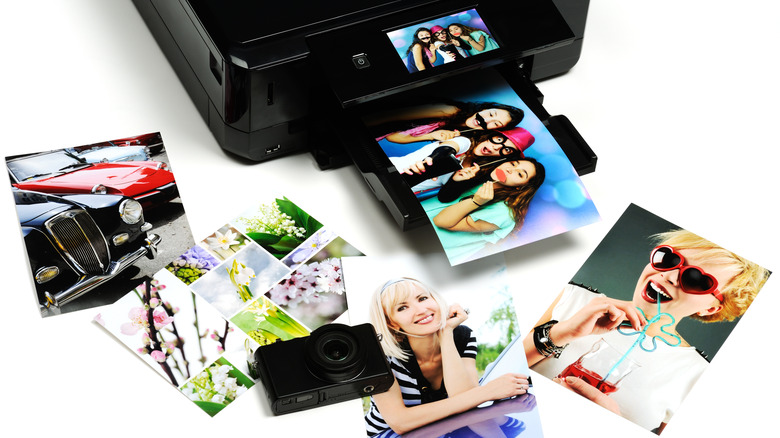 Instant photo printer
