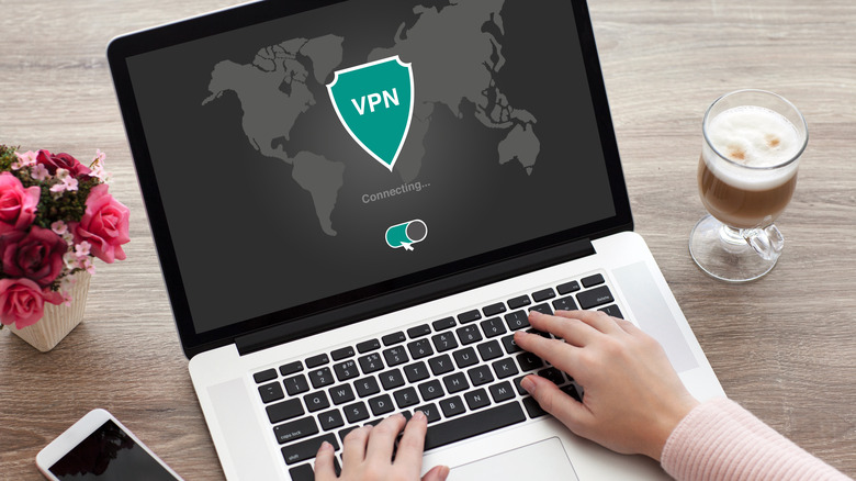 VPN on laptop