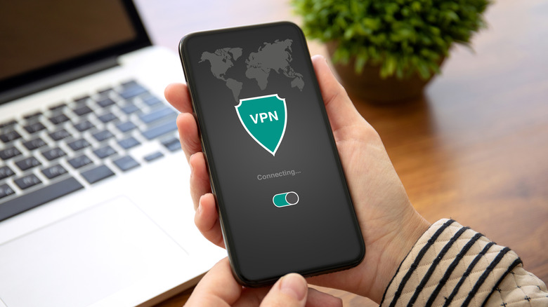 phone with VPN