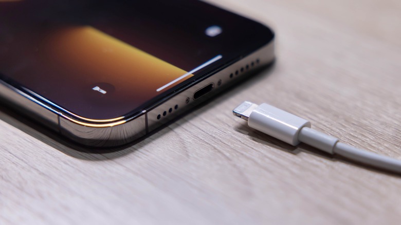 iPhone and the lightning connector