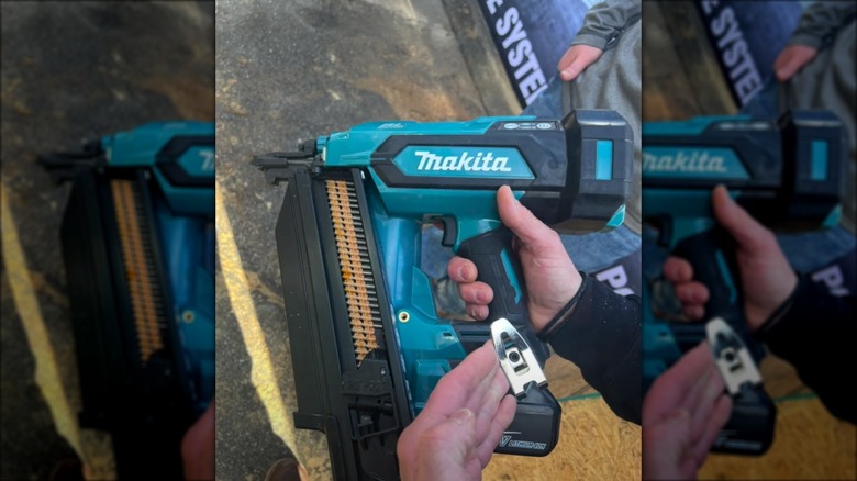 Makita 18V framing nailer