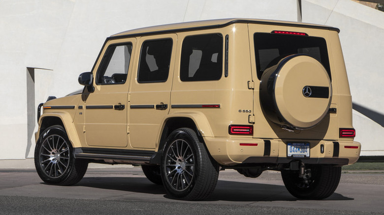 Mercedes G550 SUV rear end