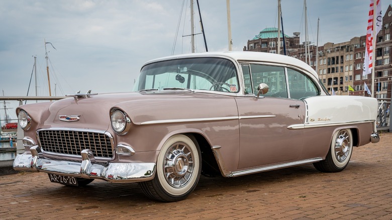 Beige Chevrolet Bel Air