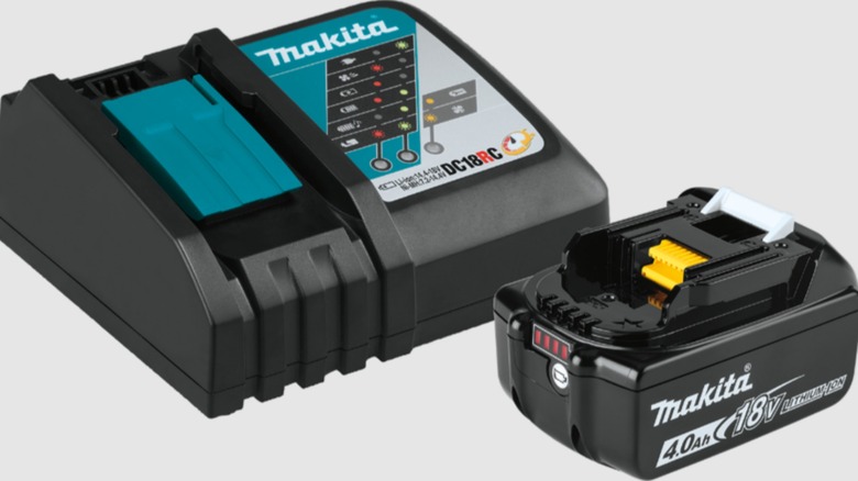 Makita battery and charger