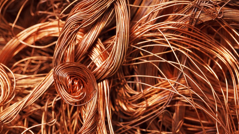 Copper wire for recycling