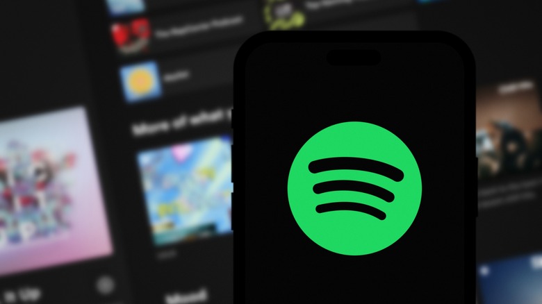 Spotify on phone and laptop