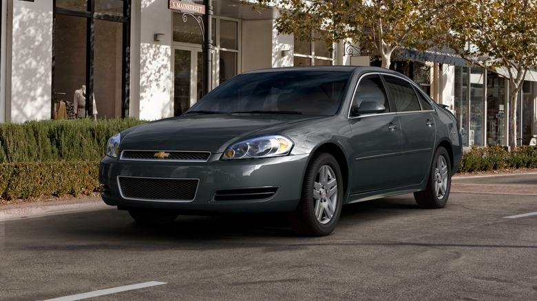 Front-left static shot of a 2013 Chevy Impala