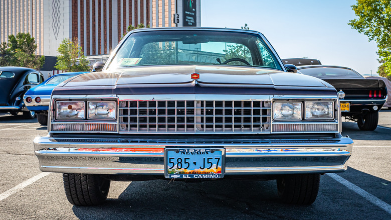 1978 Chevrolet El Camino front end closeup