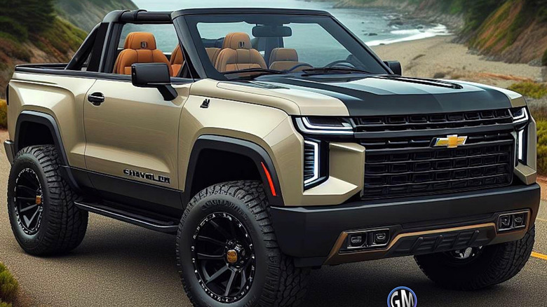 AI-generated fake image of Chevrolet K5 Blazer