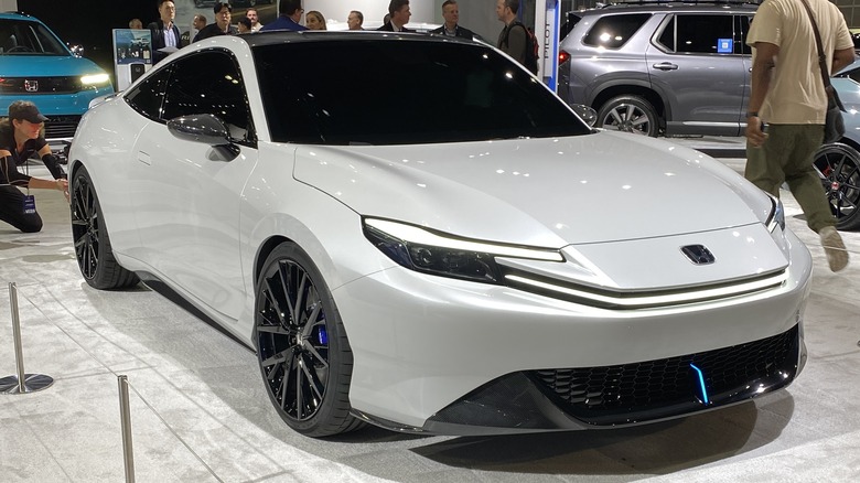 Honda Prelude Concept on display at the LA Auto Show