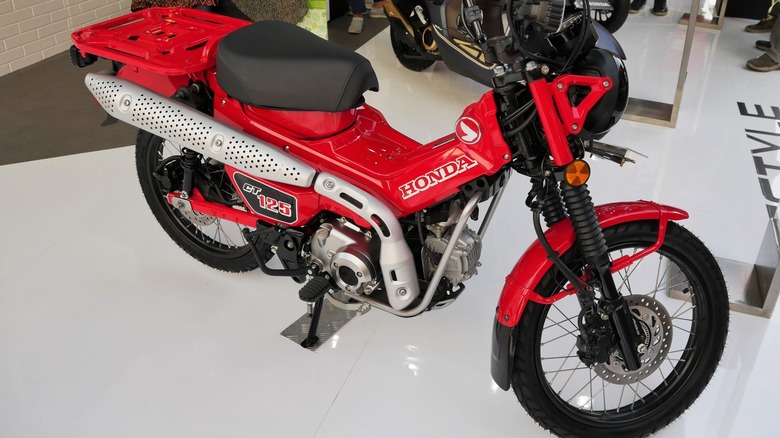 Red Honda Trail CT125