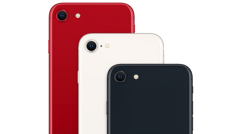 iPhone SE 3 color options