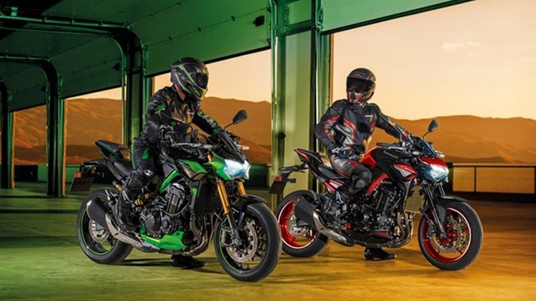 2024 Kawasaki Z900 and Z900 SE models