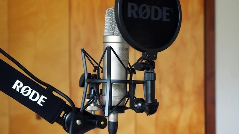 Rode NT1 fifth-gen microphone in silver