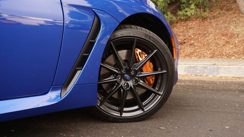 2025 Subaru BRZ tS with Brembo brakes