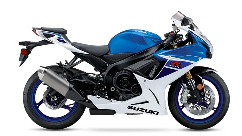 Blue 2024 GSX-R750