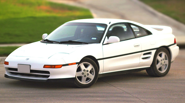 Toyota MR2 on display