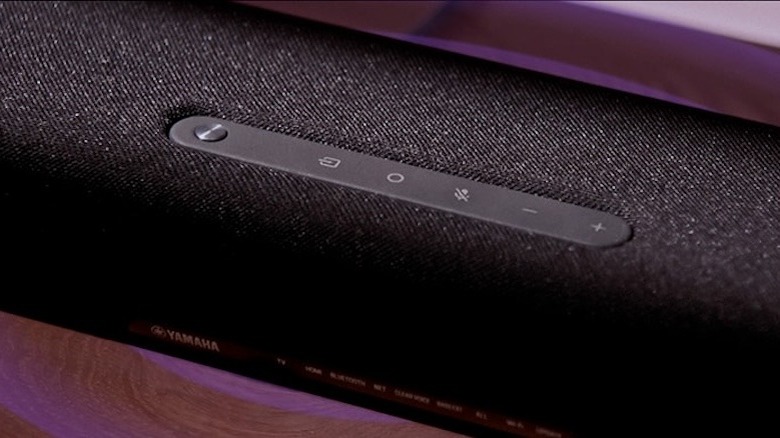 Yamaha soundbar controls