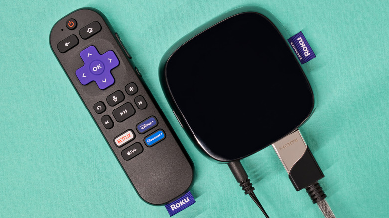 Roku remote and device