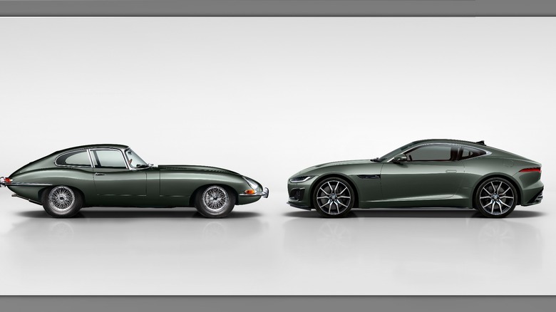 Jaguar E-Type and Jaguar F-Type