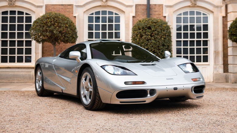 McLaren F1 at a concours event