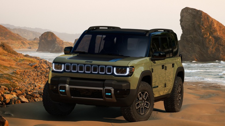 Electric jeep recon