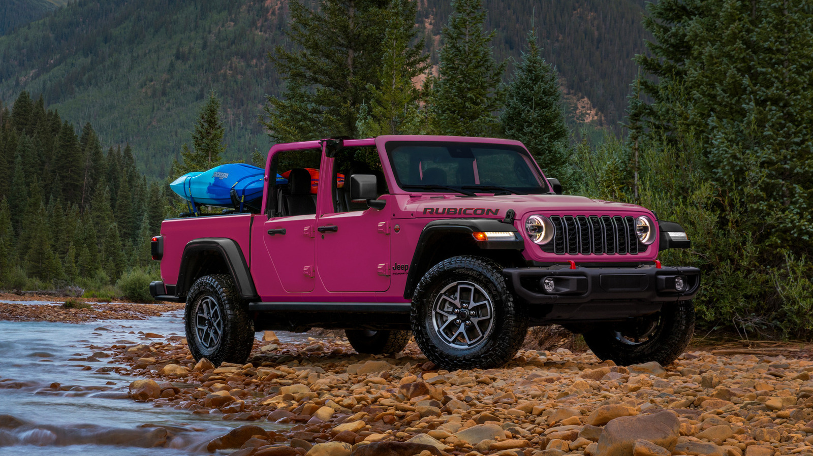 Jeep Will Now Sell You A Bright Pink Gladiator Pickup Truck