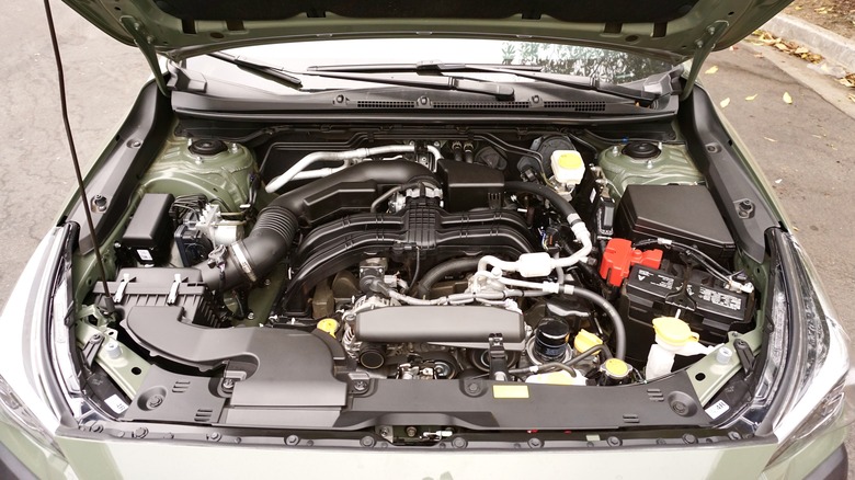 Subaru Crosstrek Wilderness engine bay