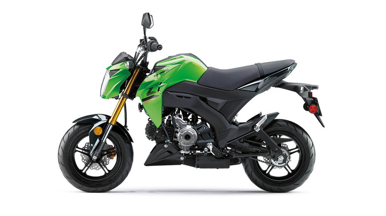 kawasaki z125 pro motorcycle