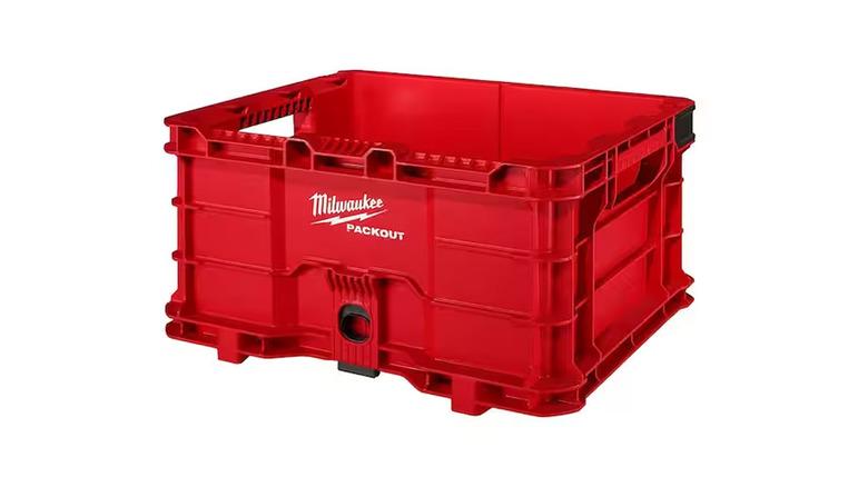 milwaukee packout crate bin