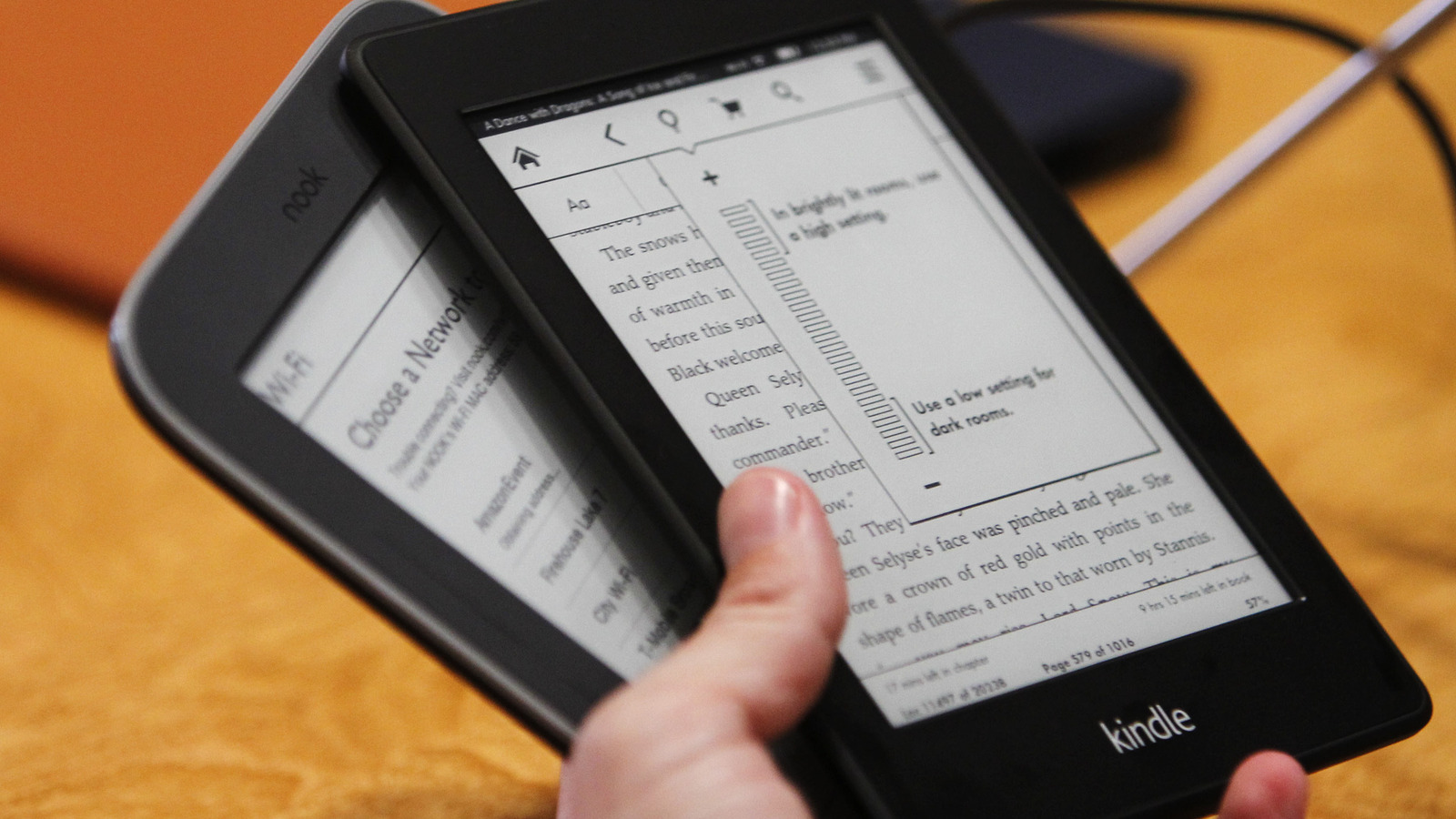 Kindle Paperwhite (2022) vs. NOOK GlowLight 4: Which e-reader is