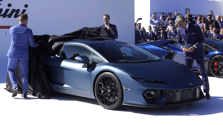 Lamborghini Temerario debut at The Quail