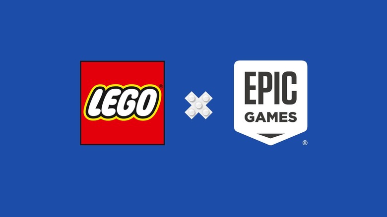 Lego Epic Games logos