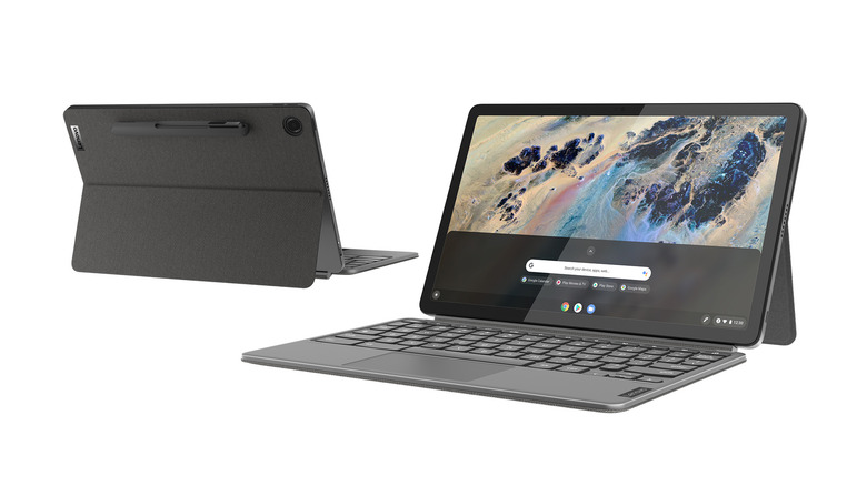 Lenovo IdeaPad Duet 3 Chromebook stylus at MWC 2022