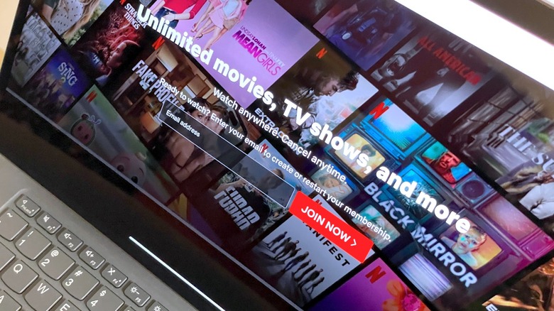 Lenovo Tab Extreme display with Netflix