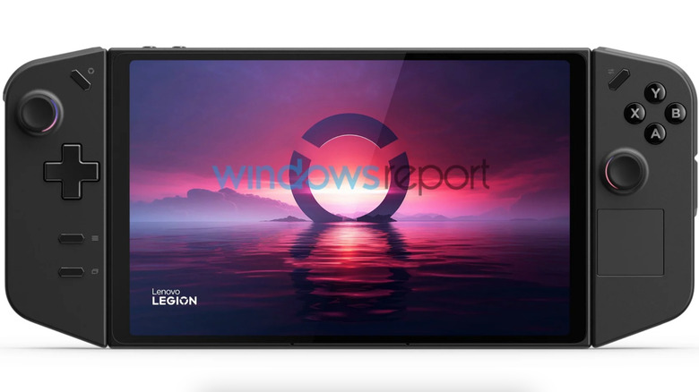 Alleged Lenovo Legion Go render.