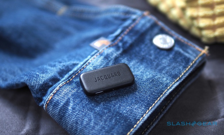 Google and Levi's introduce a new smart jacket that can answer calls and  snap selfies