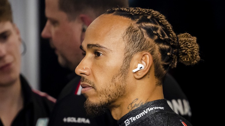 Formula 1 racer Lewis Hamilton