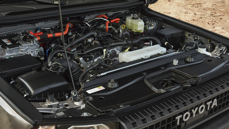 2025 Toyota Land Cruiser 1958 engine bay