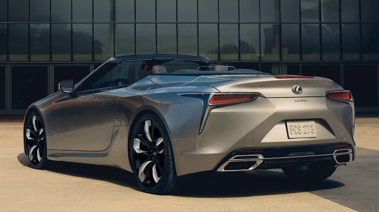 2024 Lexus LC rear quarter