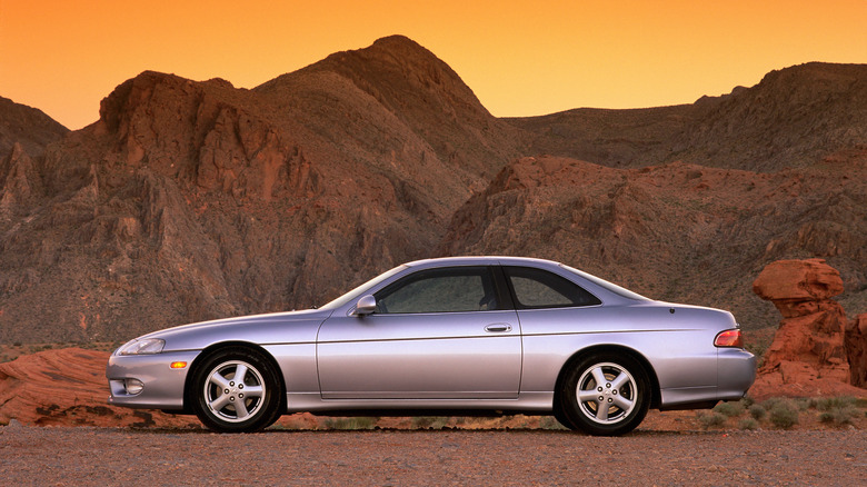 First-gen Lexus SC 300 side view