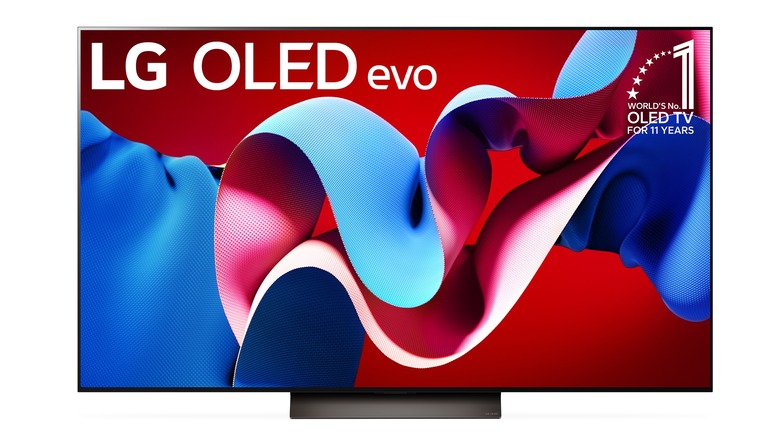 77-inch 2024 LG C4 OLED TV