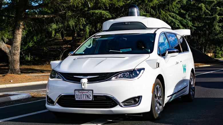 Waymo self-driving car