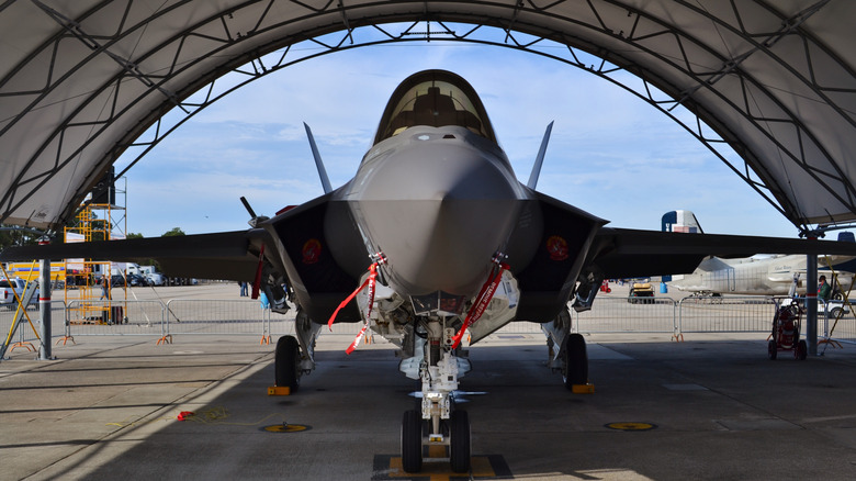 Mako missiles mounted on F-35