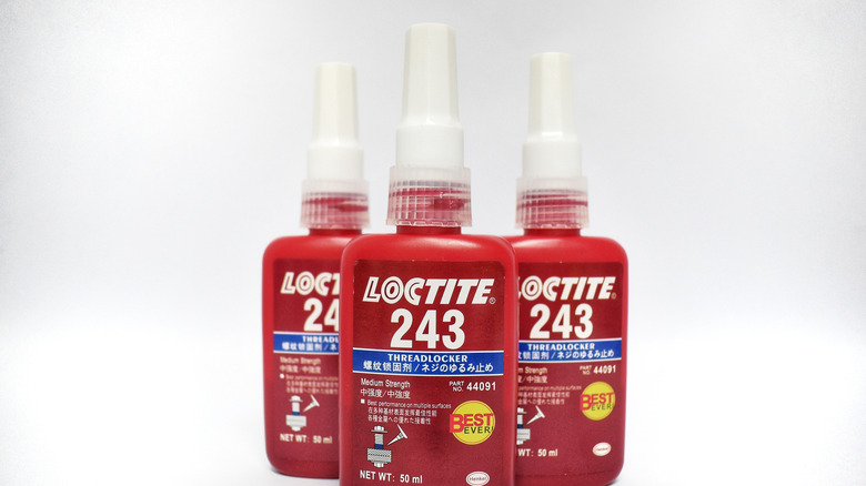 Loctite 243 bottles