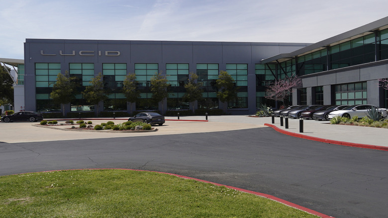 Lucid Motors headquarters in Fremont, California