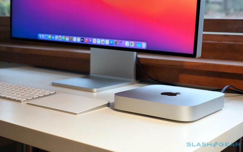 M1 Mac mini can drive six displays with peripherals - but you