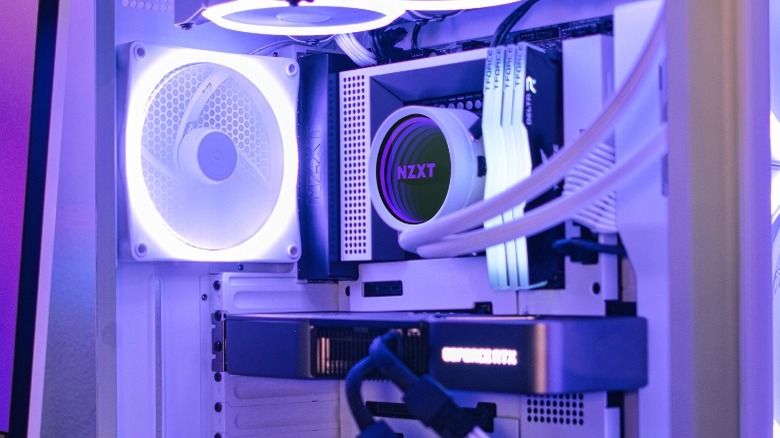 NZXT Kraken X in a computer