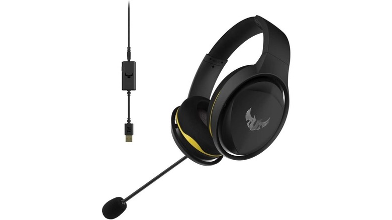 ASUS headphones on a white background