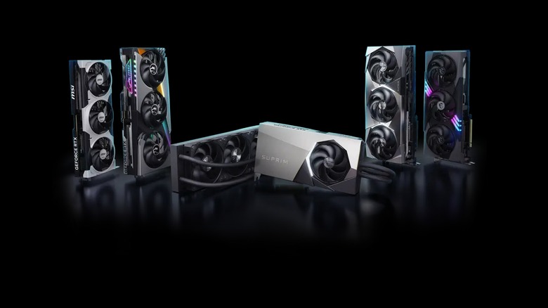 MSI RTX 50 series lineup